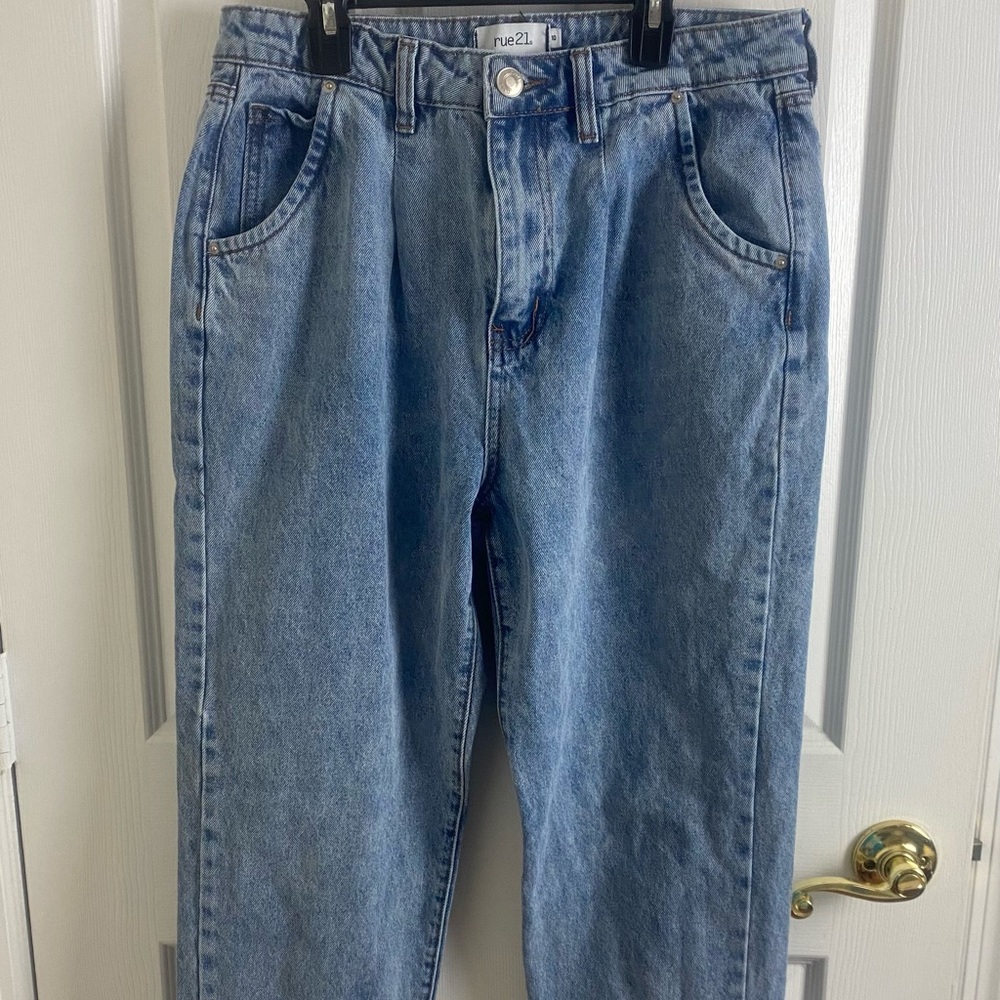Rue21 Straight High Waisted  Leg Jeans